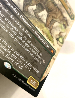 MTG Ygra, Eater of All BORDERLESS Bloomburrow 0294 NM - Image 3
