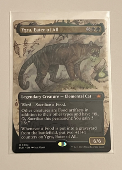 MTG Ygra Eater of All (Borderless) - Bloomburrow - #294 - Image 1