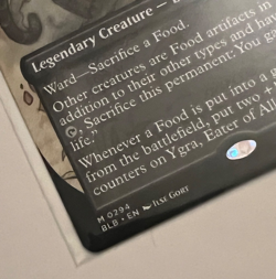 MTG Ygra Eater of All (Borderless) - Bloomburrow - #294 - Image 3