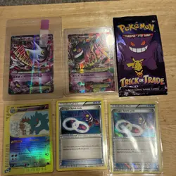 Gengar Pokemon Card Lot Skyridge Phantom Forces Stormfront Rising Rivals Shiny M - Image 3