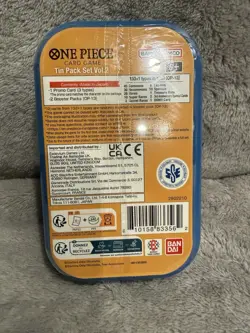 ONE PIECE CARD GAME - TIN PACK - SET VOL. 2 (TS-02 OP13) NEW SEALED ENGLISH SABO - Image 2