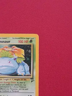Pokemon Venusaur Holo Rare Card 18/130 Vintage Base Set 2 - Image 2