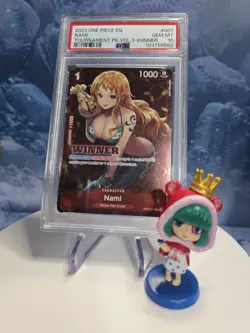 PSA 10 Nami ST01-007 C WINNER Tournament VOL 3 One Piece Card Game ENGLISH - Image 1