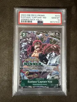Eustass"Captain"Kid (Winner Pack Vol. 5) ST02-013 One Piece Promotion Cards Foil - Image 1