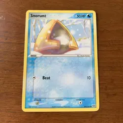 Pokemon EX Emerald Common Card - Snorunt 64/106 - Image 1