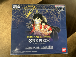 One Piece Romance Dawn Booster Box OP-01 1st Wave English Blue Bottom Pre-Errata - Image 3