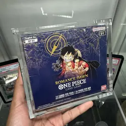 SEALED One Piece Romance Dawn Booster Box OP-01 1st Wave English Blue Bottom NEW - Image 1
