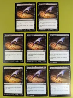 8 Sign in Blood Magic 2015 M15 Magic the Gathering MTG 8 - Image 1
