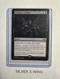 Demonic Counsel x1, MTG, Duskmourn: House of Horror, Magic the Gathering, NM - Image 1