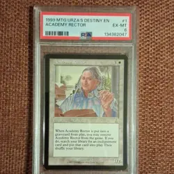 Magic: The Gathering Academy Rector Creature Regular White Urza's Destiny Rare - Image 1