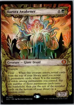 Aurora Awakener (Showcase) Normal M Lorwyn Eclipsed 323 NM - Image 1