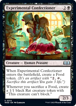 MTG Experimental Confectioner (Regular) Near Mint - Wilds of Eldraine - Image 1