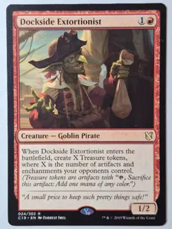 Dockside Extortionist Commander 2019 Regular Magic: The Gathering - Image 1