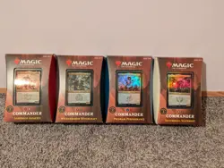 MTG Commander 2021 Strixhaven Commander Decks Lot of 4 LL, PP, SS , WW - Image 1