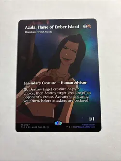Azula, Flame of Ember Island Diaochan Artful Beauty Borderless Foil + Bonus Rare - Image 1