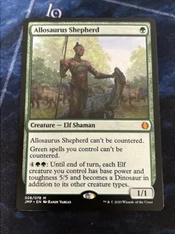 Allosaurus Shepherd Jumpstart Regular NM-M Unplayed MTG 028/078 - Image 1