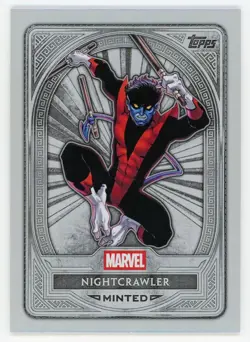 NIGHTCRAWLER 2025 TOPPS MARVEL MINT #58 SILVER - Image 1