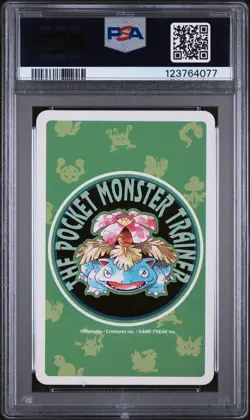 1996 POKEMON GREEN VERSION PLAYING CARDS ACE OF SPADES #150 MEWTWO PSA 10 - Image 2