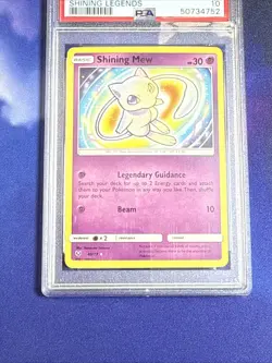 Pokemon Shining Mew Shining Legends Holo Rare #40 PSA 10 Gem Mint 2017 - Image 4