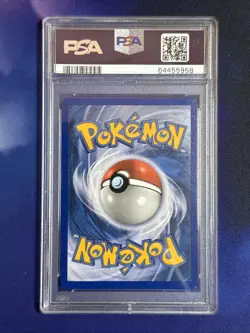 Pokemon Entei Gold Star Holo 2005 EX Unseen Forces #113 PSA 9 Mint - Image 2