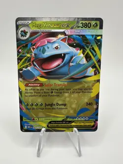 Mega Venusaur ex 003/132 Mega Evolution Double Rare Holo Pokemon TCG NM - Image 1