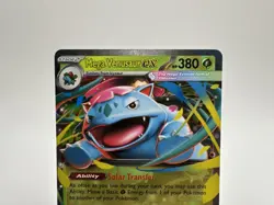 Mega Venusaur ex 003/132 Mega Evolution Double Rare Holo Pokemon TCG NM - Image 2