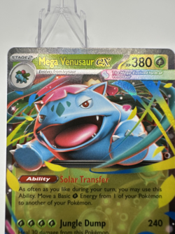 Mega Venusaur ex 003/132 Mega Evolution Double Rare Holo Pokemon TCG NM - Image 4