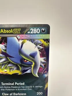 Mega Absol ex 086/132 Mega Evolution Double Rare Holo Pokemon TCG NM English - Image 3