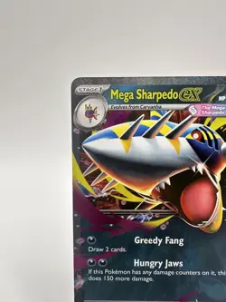 Mega Sharpedo EX 061/094 Phantasmal Flames Double Rare Pokemon TCG NM Holo - Image 2