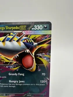 Mega Sharpedo EX 061/094 Phantasmal Flames Double Rare Pokemon TCG NM Holo - Image 3