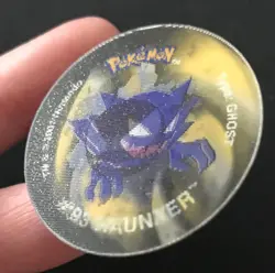 Gengar Haunter Gastly Pokemon 3D Tazo 16 Lenticular Kanto Original Simba - Image 4