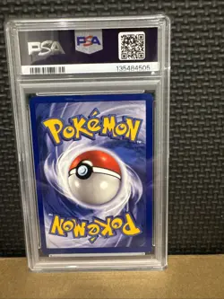 1999 Base Set 1st Edition Rare Farfetch’d Pokemon PSA 7 27/102 - Image 2