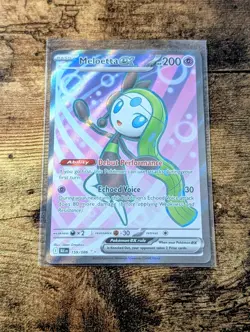 Meloetta ex 159/086 Black Bolt Holo Full Art Ultra Rare Pokemon NM-MT - Image 1