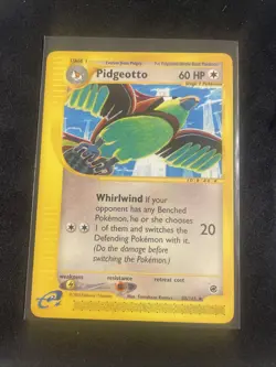 2002 Pokemon Expedition Set Pidgeotto #88/165 E Reader LP - Image 1