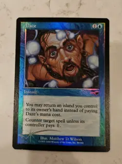 Daze Foil MTG Magic The Gathering - Image 1