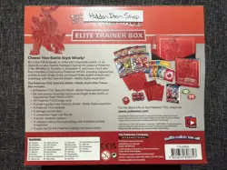 Pokemon TCG Sword & Shield Battle Styles RED ETB Elite Trainer Box NEW Sealed - Image 2