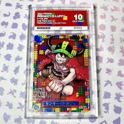 Monkey D. Luffy P-110 ACE10 One Piece Day 25 Promo Japanese Perfect 10 UK SELLER - Image 1