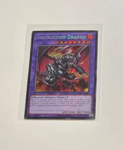 2x Yu-Gi-Oh! Destruction Dragon#LCKC-EN108 Secret Rare (NM) - Image 2