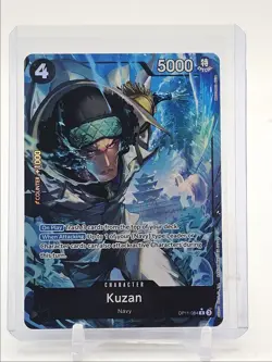 KUZAN 2025 ONE PIECE A FIST OF DIVINE SPEED RARE ALT ART #OP11-084 Q0646 - Image 1