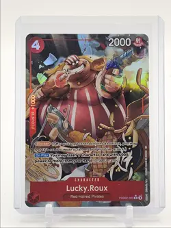 LUCKY ROUX 2025 ONE PIECE THE BEST VOL.2 RARE ALT ART #PRB02-003 Q0646 - Image 1