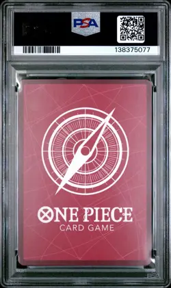 One Piece Promos #001 Shanks PSA Magazine Exclusive PSA 10 - Image 2