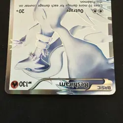 Reshiram 113/114 Ultra Rare Full Art Pokemon Card English Black& White TCG CCG - Image 5