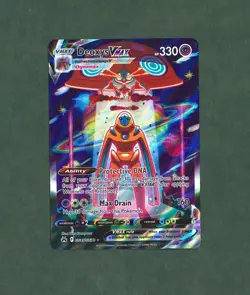 Deoxys VMAX GG45/GG70 Crown Zenith: Galarian Gallery Holo Alt Art Pokemon NM - Image 1