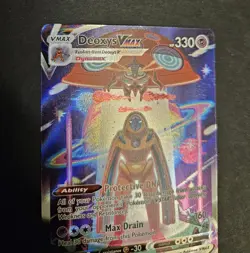 Deoxys VMAX GG45/GG70 Crown Zenith: Galarian Gallery Holo Alt Art Pokemon NM - Image 3