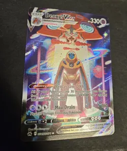 Deoxys VMAX GG45/GG70 Crown Zenith: Galarian Gallery Holo Alt Art Pokemon NM - Image 4