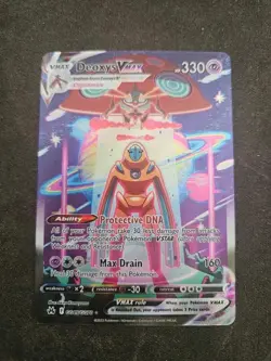 Pokemon TCG Deoxys VMAX GG45/GG70 - Crown Zenith Galarian Gallery NM - Image 1
