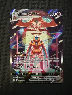 Deoxys VMAX GG45/GG70 - Crown Zenith Galarian Gallery Pokemon TCG Holo - NM Card - Image 1