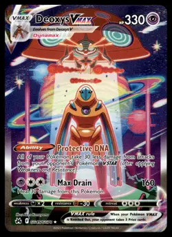 Pokemon TCG Crown Zenith #GG45/GG70 Deoxys VMAX NM - Image 1