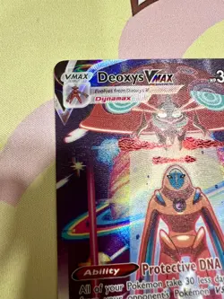 Pokemon TCG Deoxys VMAX GG45/GG70 Crown Zenith: Galarian Gallery Holo - NM - Image 3