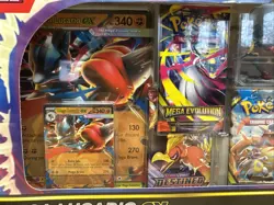 Pokemon TCG Mega Lucario Ex Premium Figure Collection - Brand New And Sealed! - Image 3